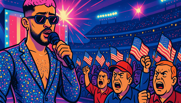 Super Bowl e polemiche: la performance di Bad Bunny accende l’ira dei sostenitori di Trump